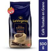 Café Puro Aroma En Grano La Virginia 500G