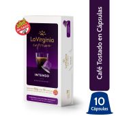 Café tostado molido en Cápsulas La Virginia Espresso Intenso N°9 x 10