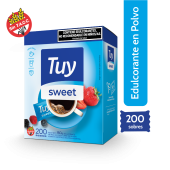 Edulcorante Tuy Sweet  en polvo 200 sobres