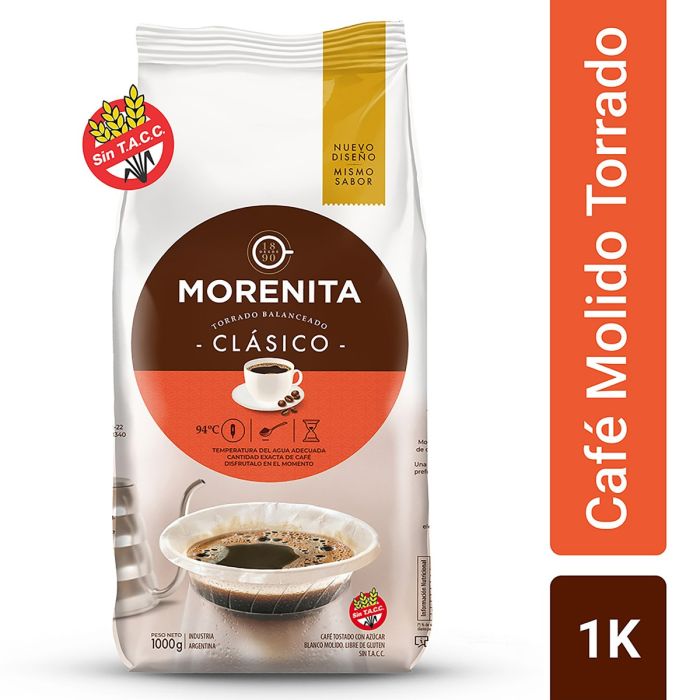 Cafe Morenita Torrado Molido 1 kilo