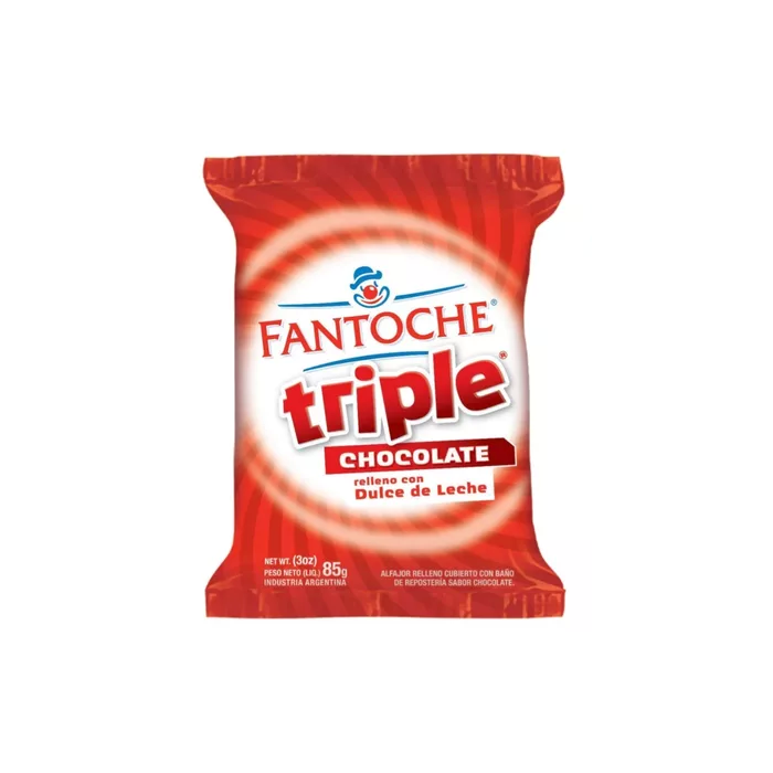 Alfajor Fantoche Triple Chocolate